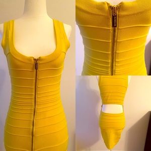 Bebe💛Bandage Mini Dress